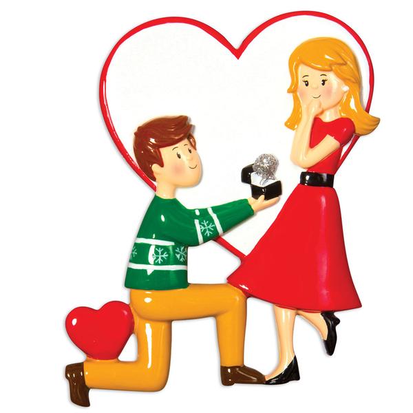 Couple Ornaments