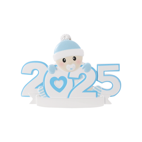 2025 Baby Boy Personalized Ornament