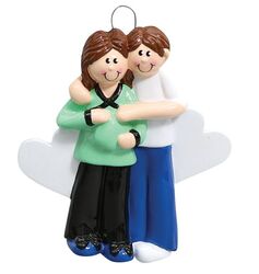 PREGNANT COUPLE-BROWN
