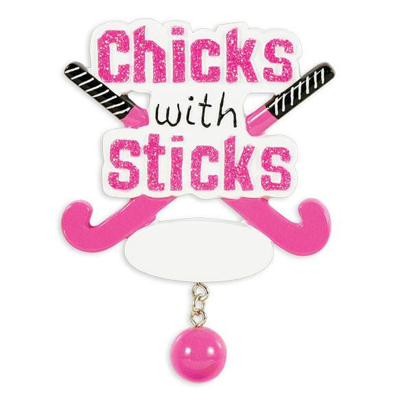 Field Hockey Ornament