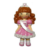 Child Pagent Girl Ornaments