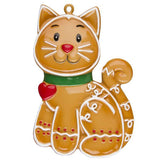 Gingerbread Cat Ornament