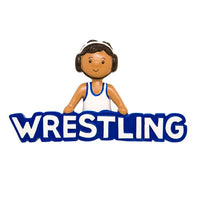Wrestler Personalized Christmas Ornament