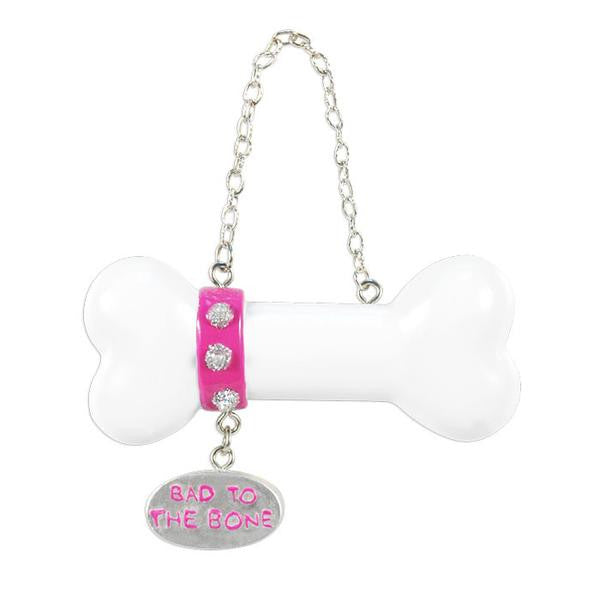 Bad to the Bone (Pink) Ornament
