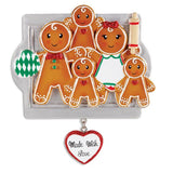 Made W/Love Ginger Family Ornament