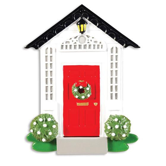 Door With Peak Ornament
