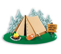 Camping Tent Ornament