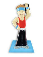 Workout Male Ornament