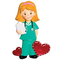 Medical in Scrubs (Female) Ornament