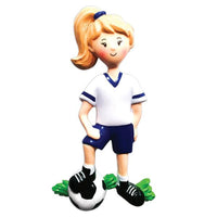 Soccer Player (Girl) Ornament