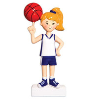 Basketball Player (Girl) Ornament