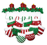 Red & Green Mitten Ornament