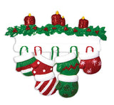 Red & Green Mitten Ornament