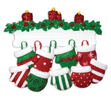 Red & Green Mitten Ornament