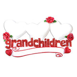 Grandchildren with Hearts Ornament