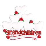 Grandchildren with Hearts Ornament