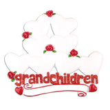 Grandchildren with Hearts Ornament