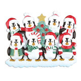 Winter Penguin Family Ornament