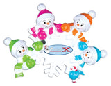 Falling Snowmen Family of Ornament