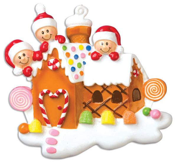 Gingerbread House Ornaments
