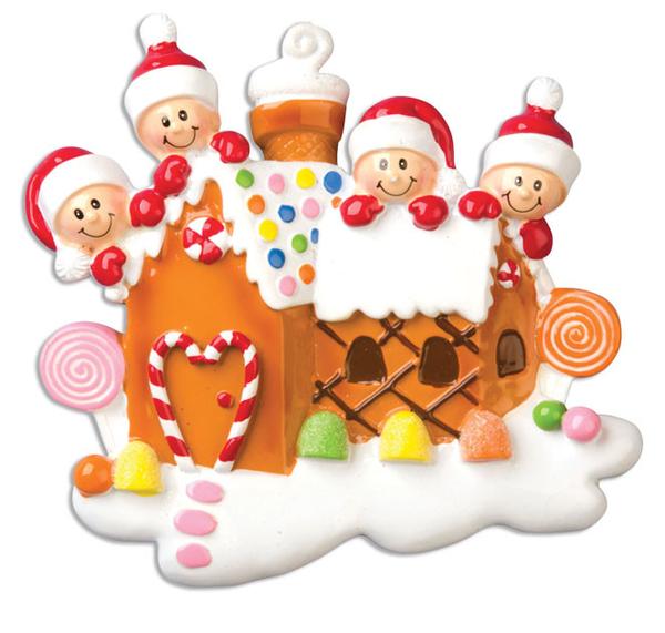 Gingerbread House Ornaments