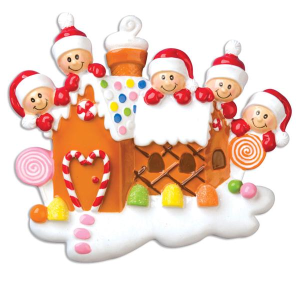 Gingerbread House Ornaments
