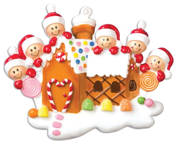 Gingerbread House Ornaments