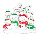 North Pole Family Ornaments