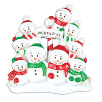 North Pole Family Ornaments
