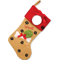 Doggie Paws Personalized Christmas Stocking