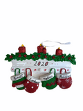 Red & Green Mitten Ornament